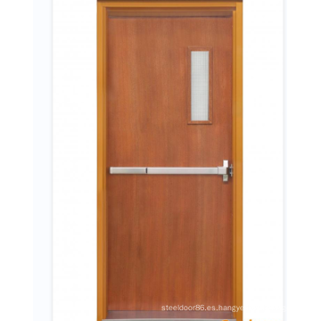 Puertas de madera con clasificación de madera personalizada de madera personalizada FD30 de estilo FD30 para residenciales para residenciales para residenciales